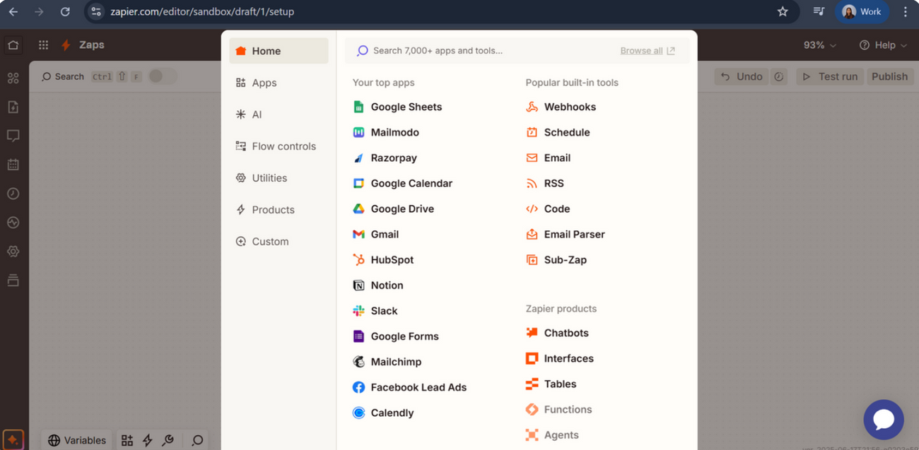Importing contacts to Mailmodo via Zapier