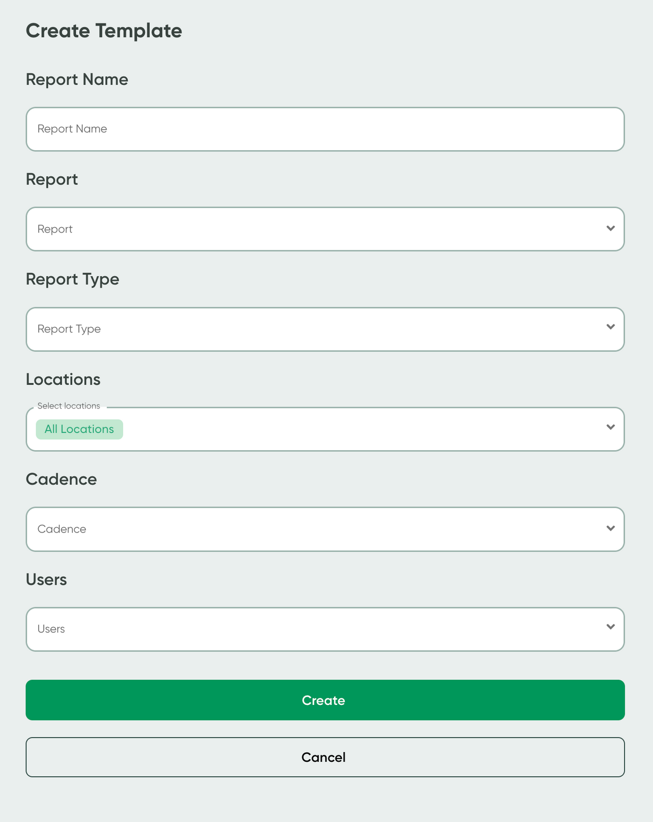 How to set up a Scheduled Report