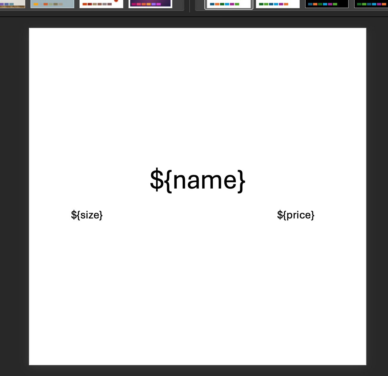 Shelf Talkers