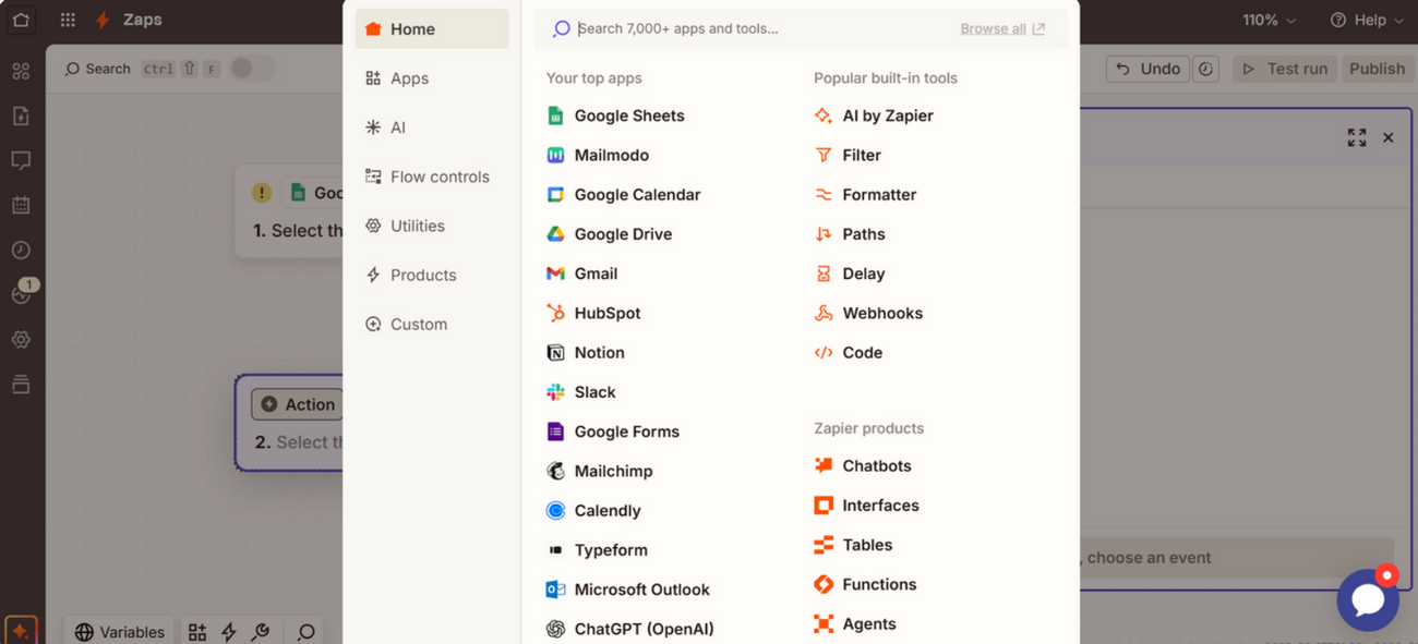 Importing contacts to Mailmodo via Zapier