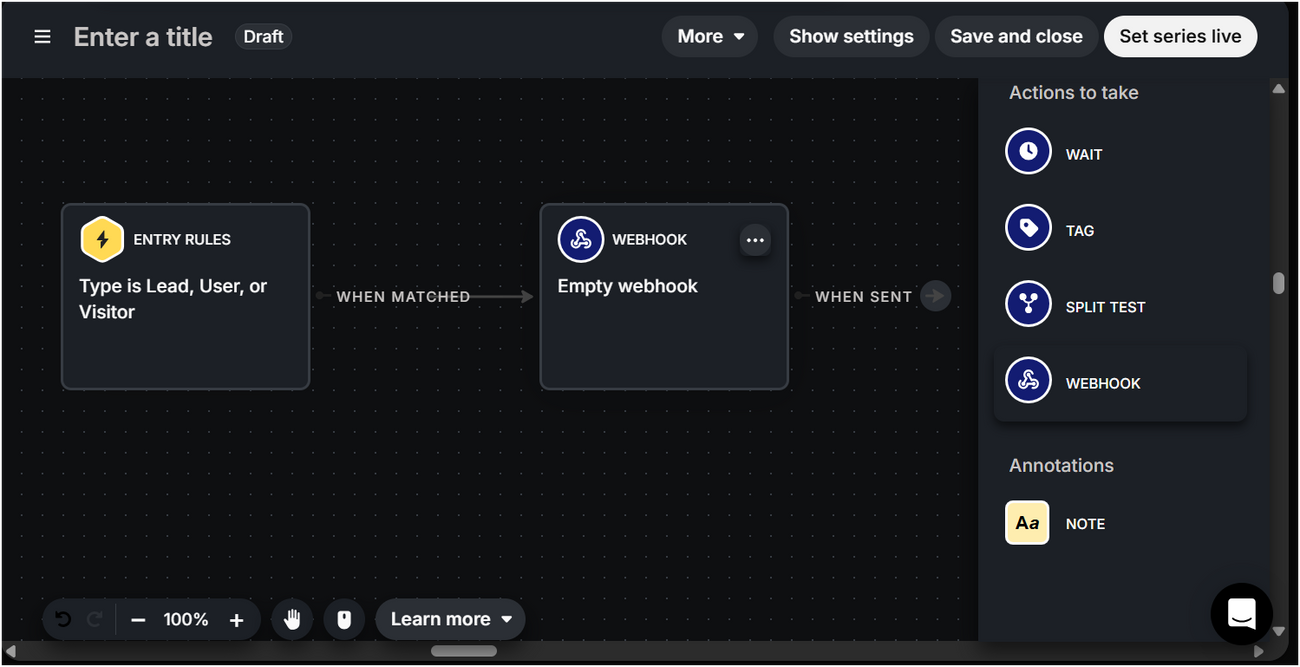 Trigger campaigns through Intercom in Mailmodo