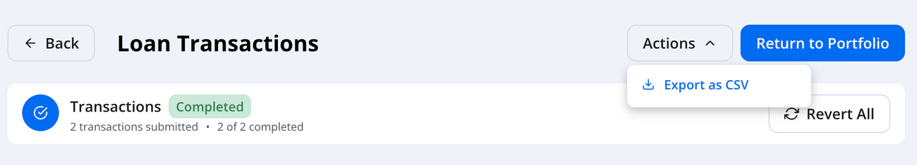 Importing Transactions