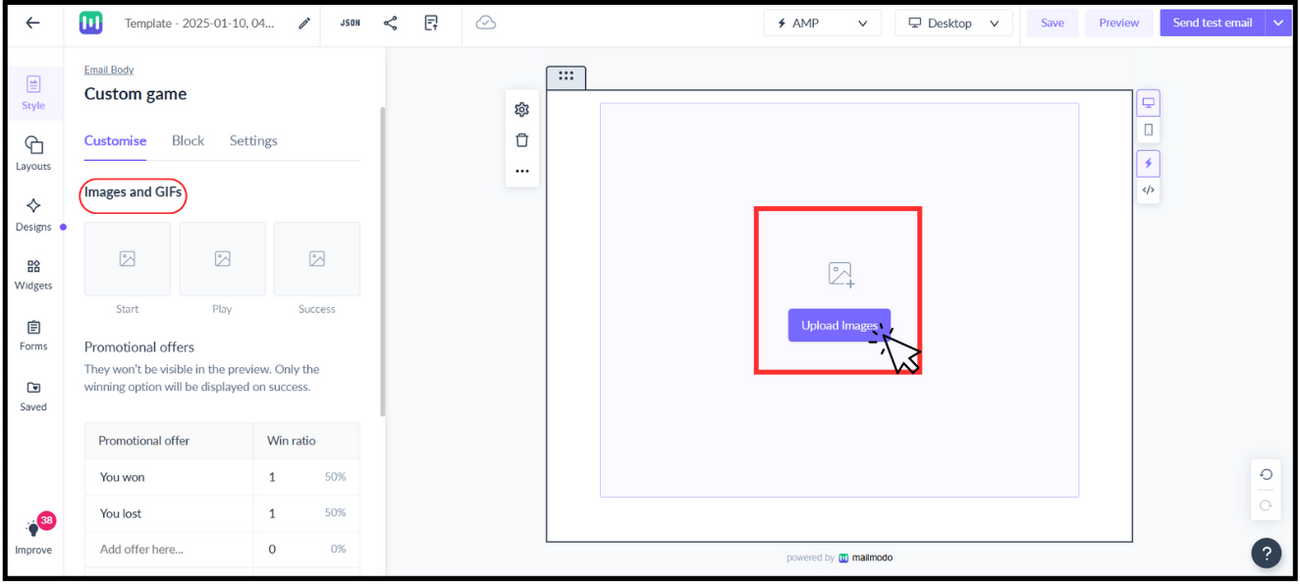 How to create custom gamification widget? (copy)