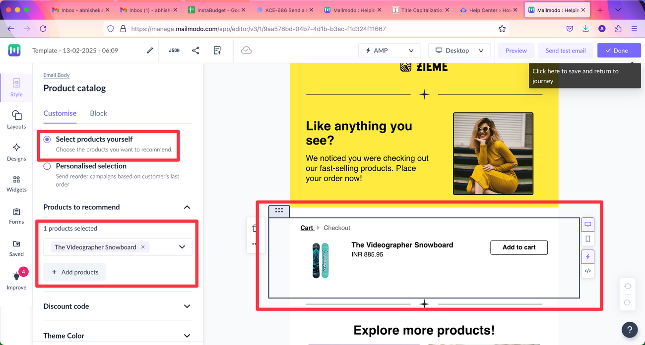 How to Send Browse Abandoned Campaigns for High Value Products