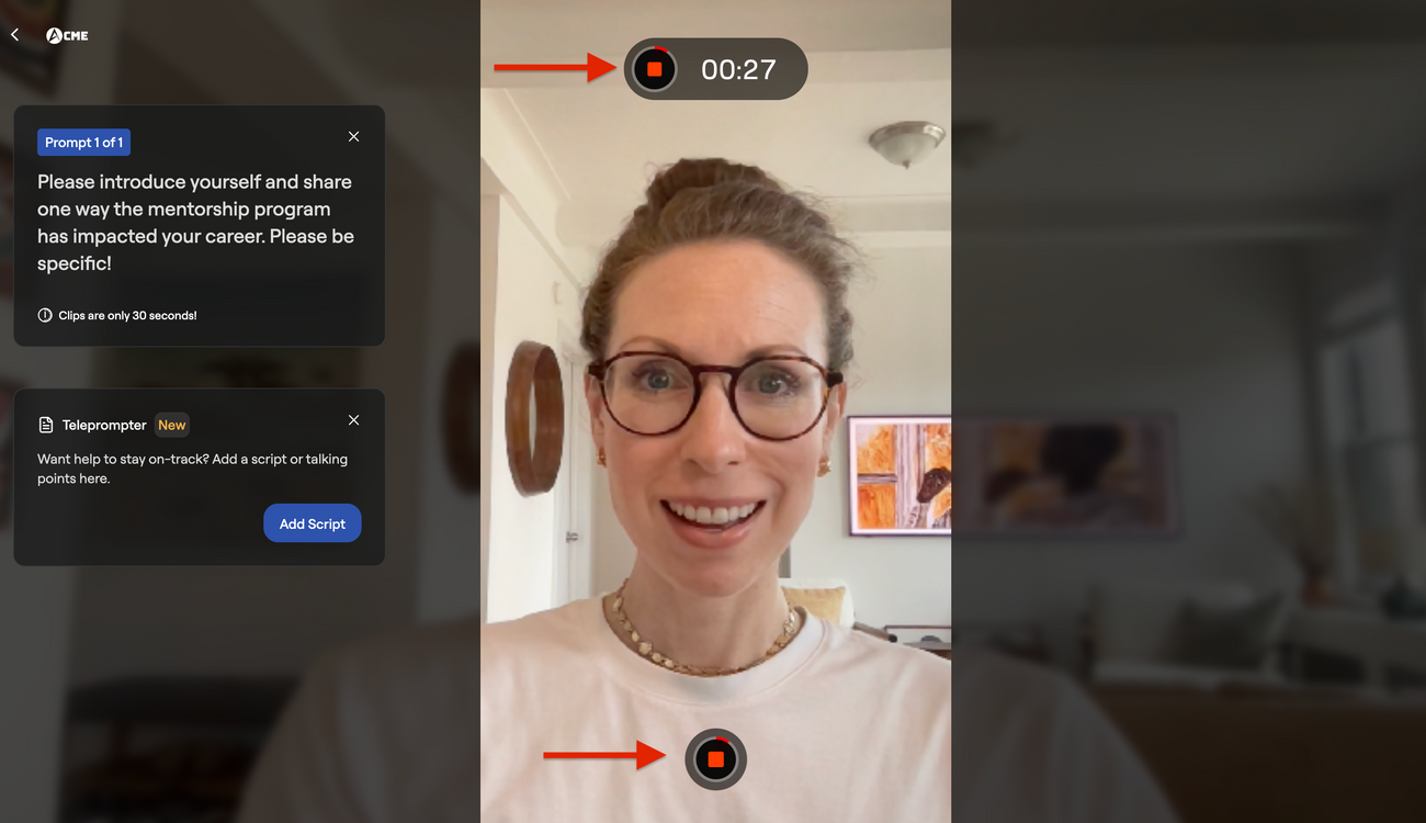Recording a Vertical Video from Your Desktop