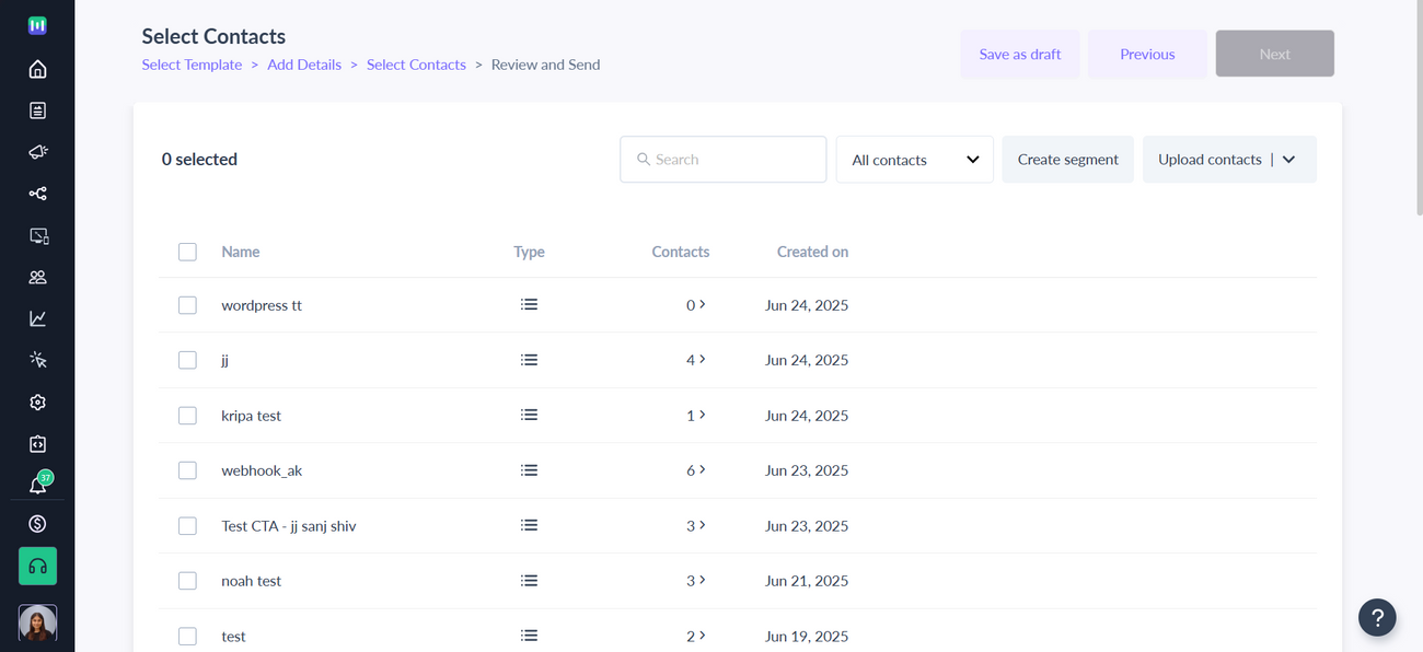 How to export template submissions and create leads in HubSpot from Mailmodo