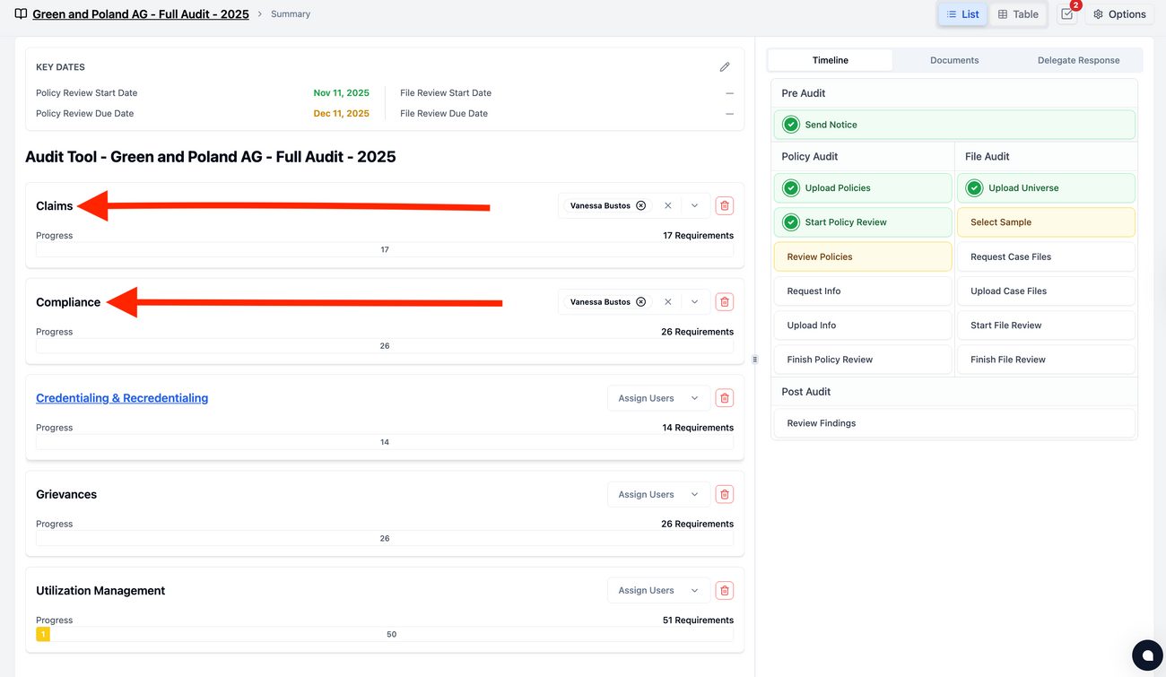 Audit Tool l For Auditors