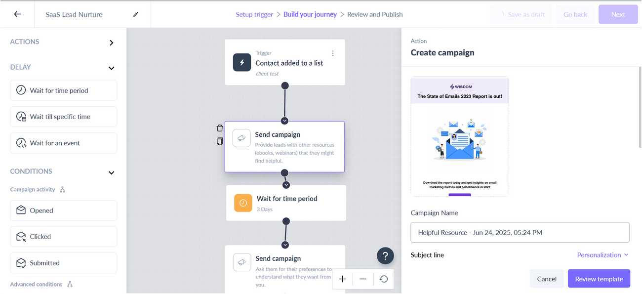 Effortlessly Create Journeys Using Prebuilt Journeys