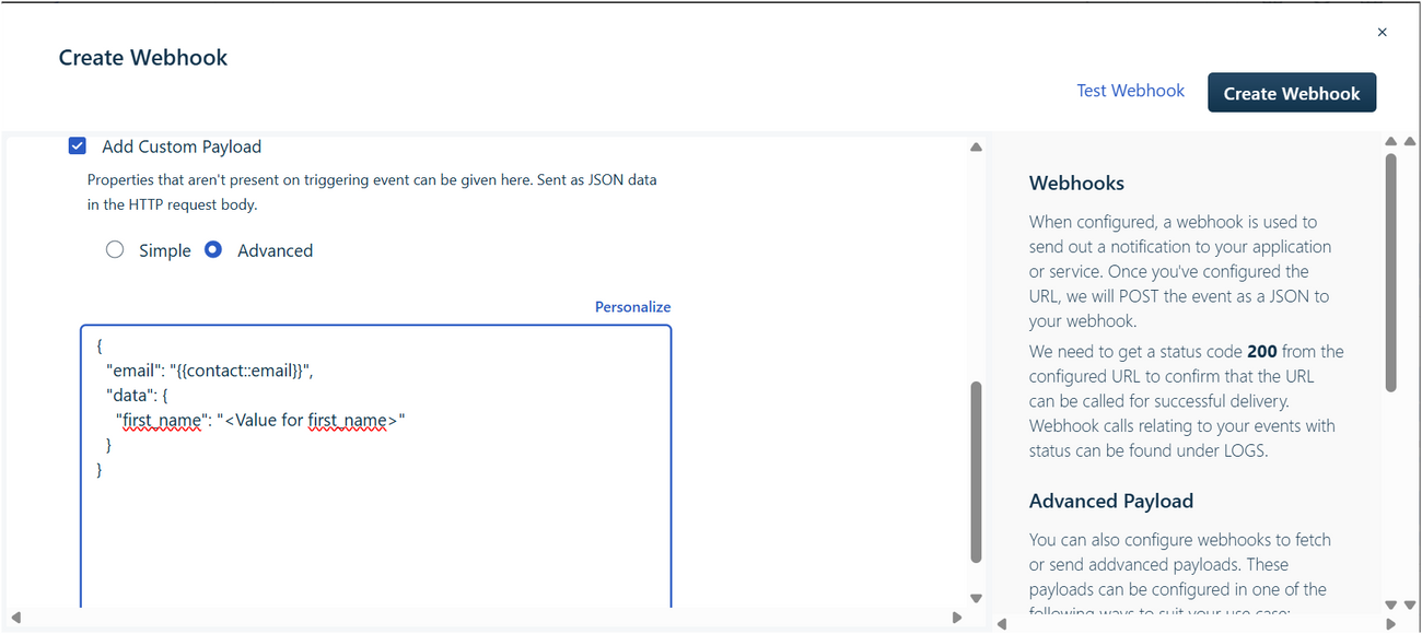 Trigger campaigns through Freshmarketer in Mailmodo