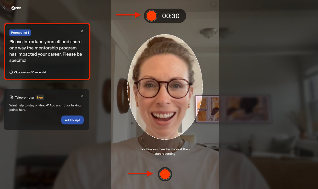 Recording a Vertical Video from Your Desktop