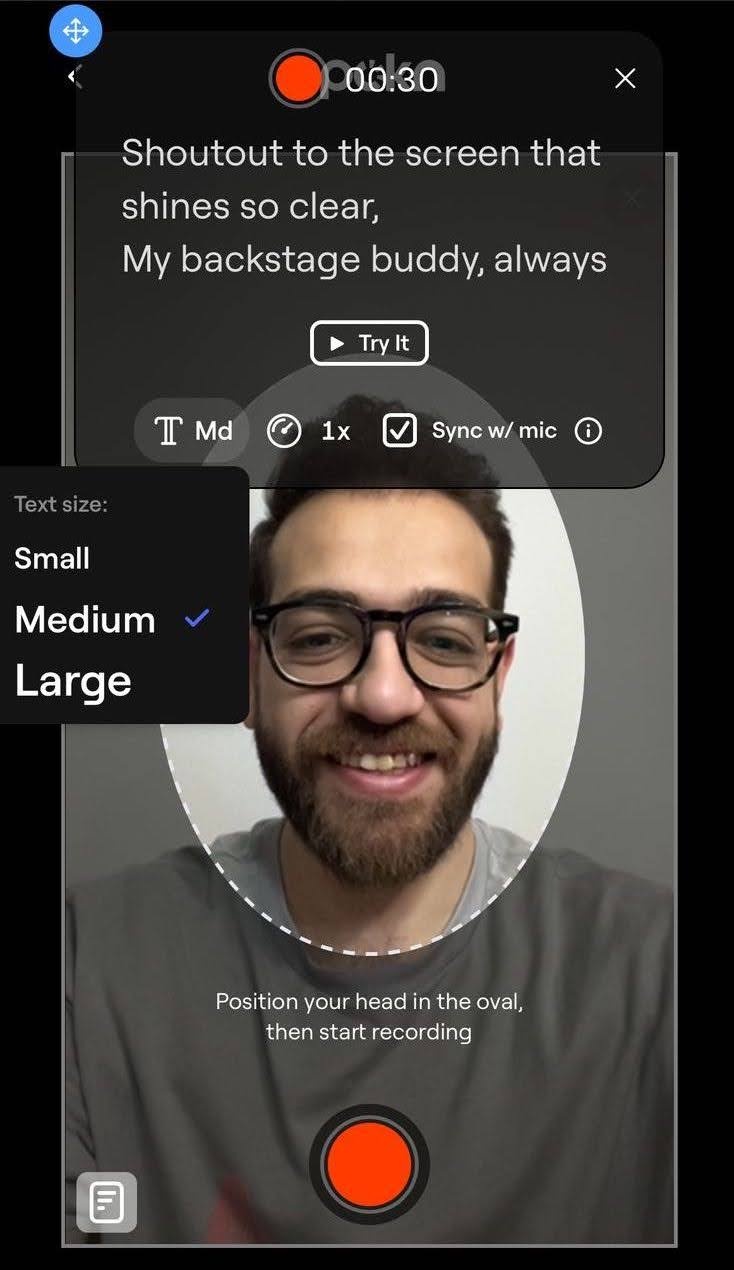 Recording a Vertical Video on Your Mobile