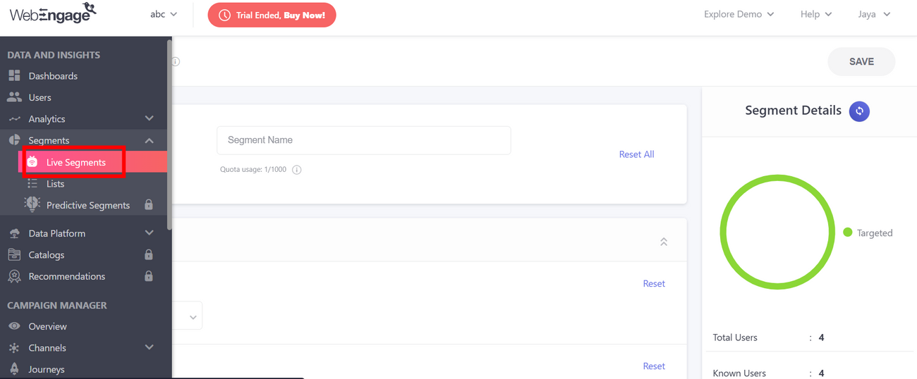 How to pass contact data from WebEngage to Mailmodo